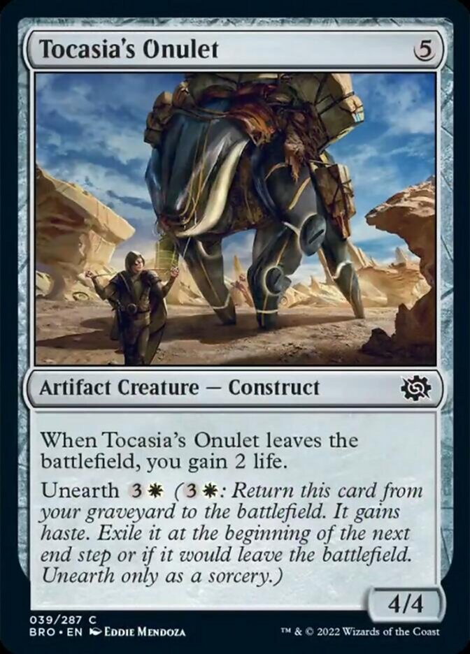 Tocasia's Onulet [The Brothers' War] | Silver Goblin