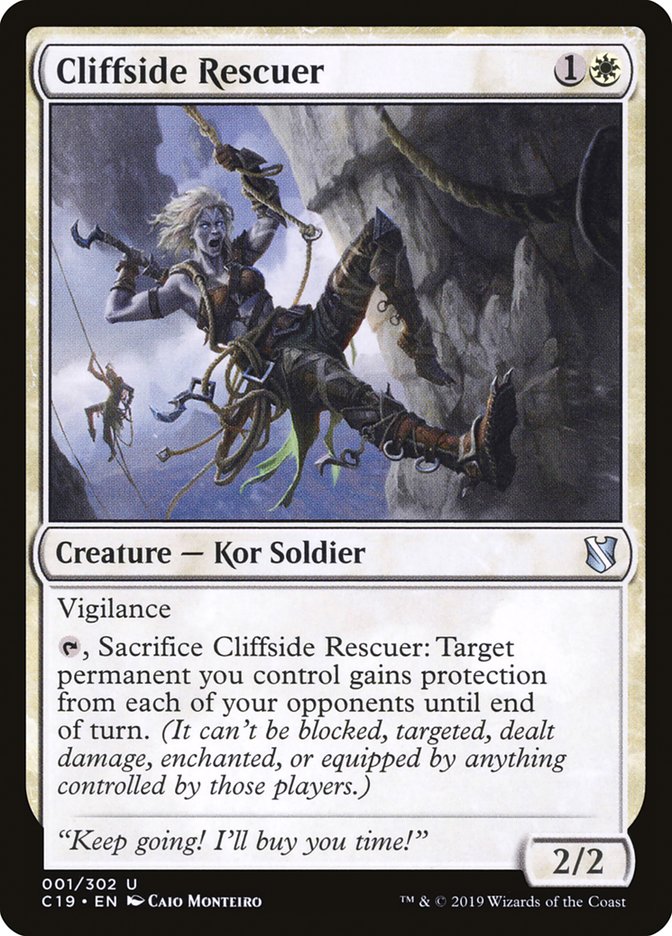 Cliffside Rescuer [Commander 2019] | Silver Goblin