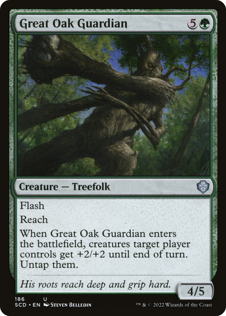 Great Oak Guardian [Starter Commander Decks] | Silver Goblin