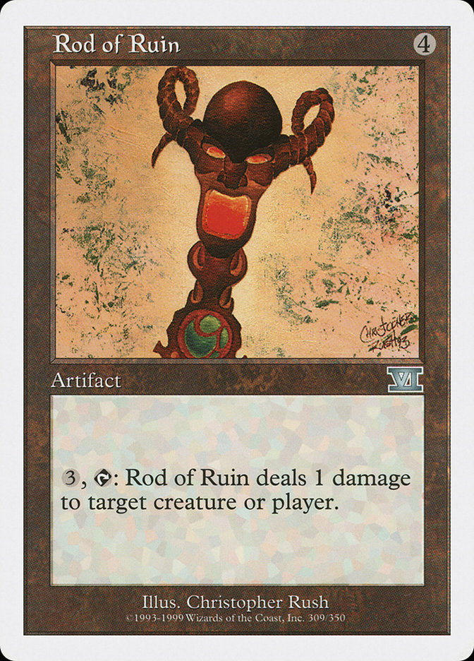 Rod of Ruin [Classic Sixth Edition] | Silver Goblin