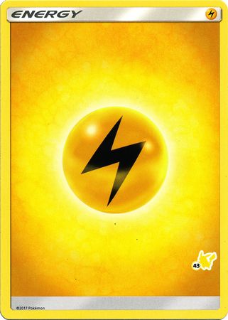 Lightning Energy (Pikachu Stamp #43) [Battle Academy 2020] | Silver Goblin