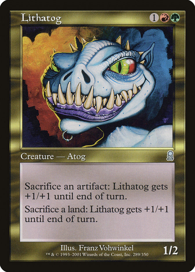 Lithatog [Odyssey] | Silver Goblin