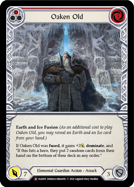 Oaken Old [U-ELE005] (Tales of Aria Unlimited)  Unlimited Normal | Silver Goblin