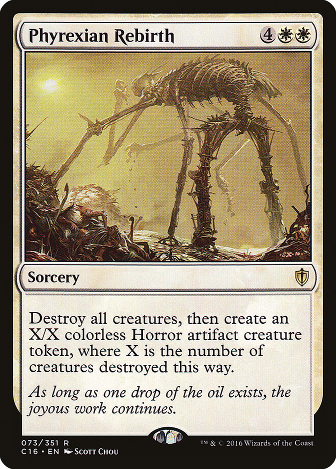 Phyrexian Rebirth [Commander 2016] | Silver Goblin