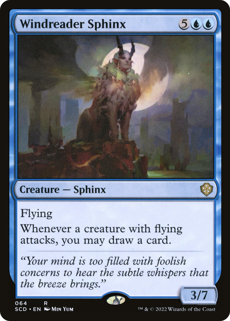Windreader Sphinx [Starter Commander Decks] | Silver Goblin