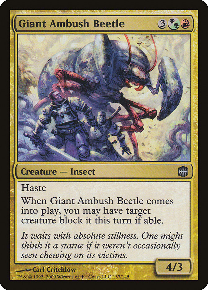 Giant Ambush Beetle [Alara Reborn] | Silver Goblin