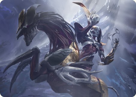 Ria Ivor, Bane of Bladehold Art Card [Phyrexia: All Will Be One Art Series] | Silver Goblin