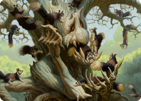 Scurry Oak Art Card [Modern Horizons 2 Art Series] | Silver Goblin