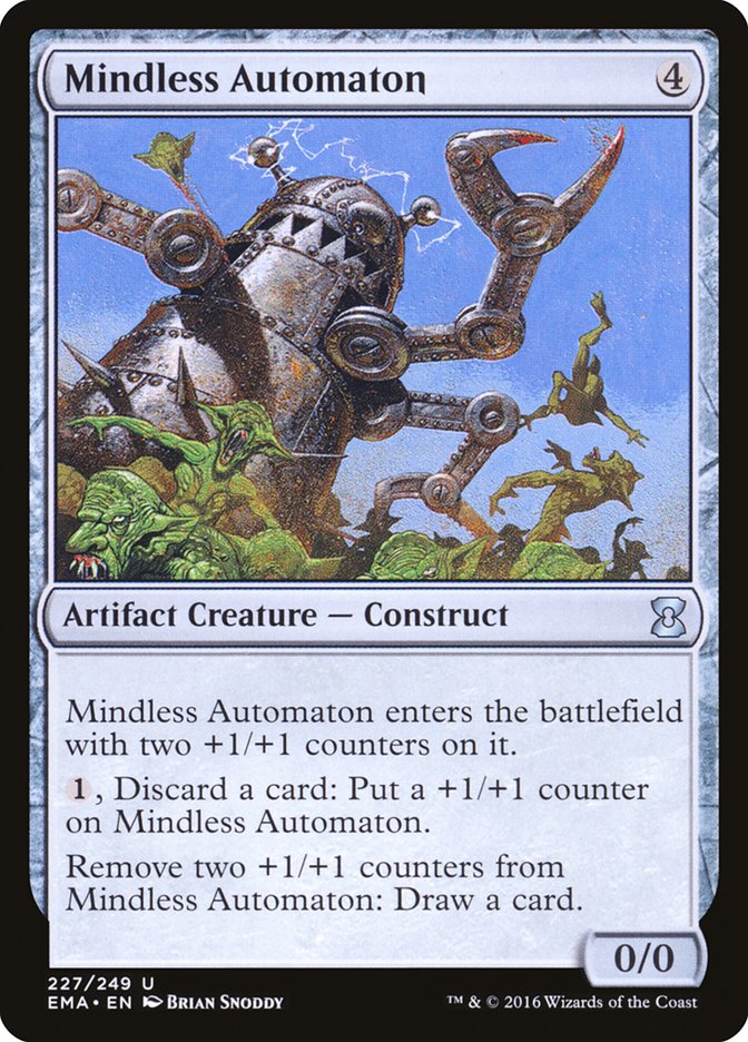 Mindless Automaton [Eternal Masters] | Silver Goblin