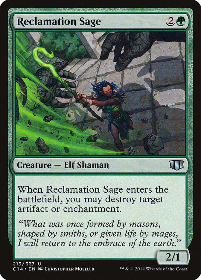 Reclamation Sage [Commander 2014] | Silver Goblin