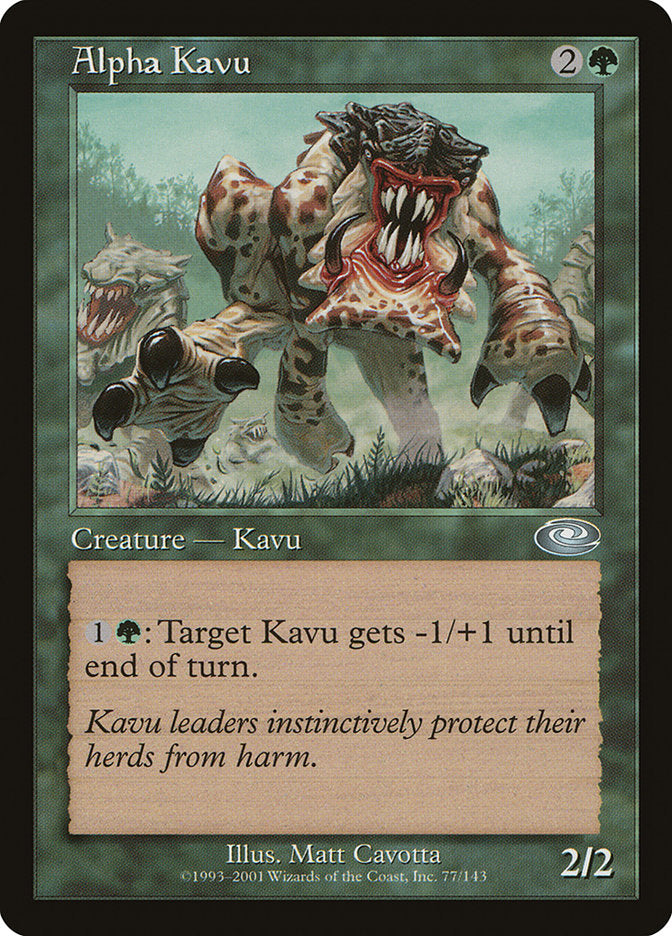 Alpha Kavu [Planeshift] | Silver Goblin
