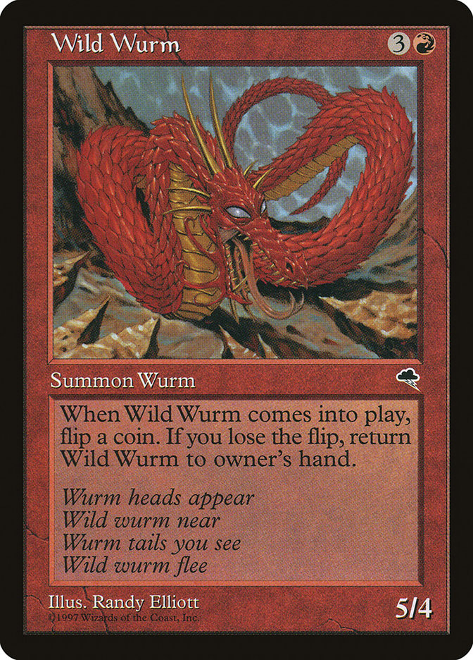 Wild Wurm [Tempest] | Silver Goblin