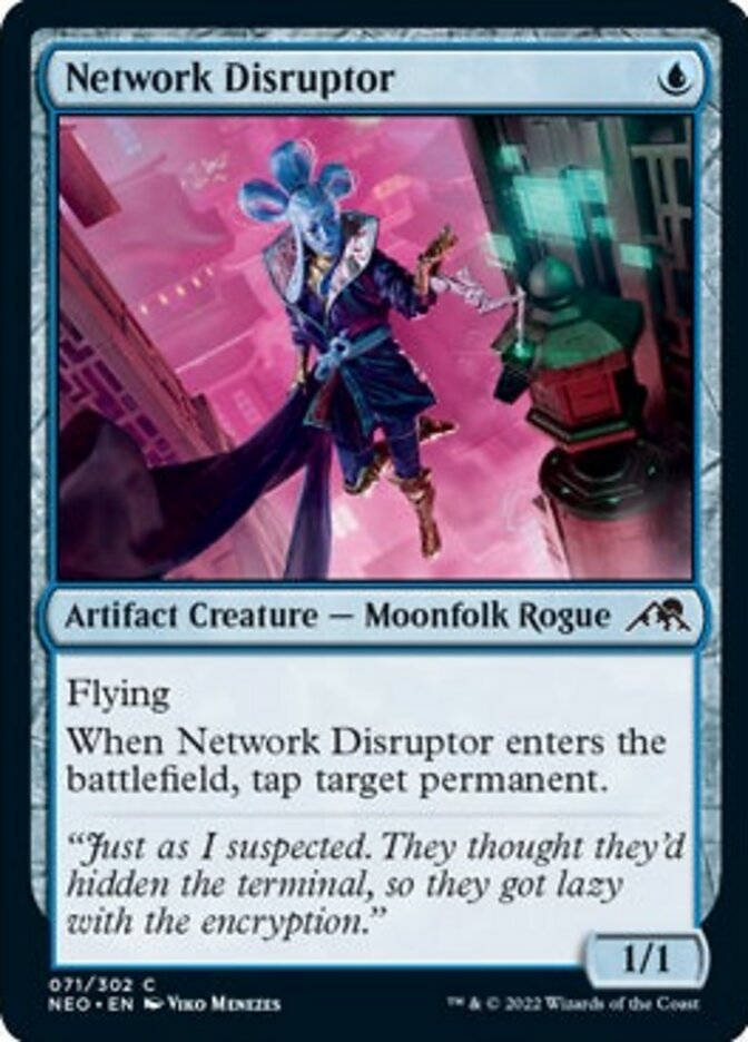 Network Disruptor [Kamigawa: Neon Dynasty] | Silver Goblin
