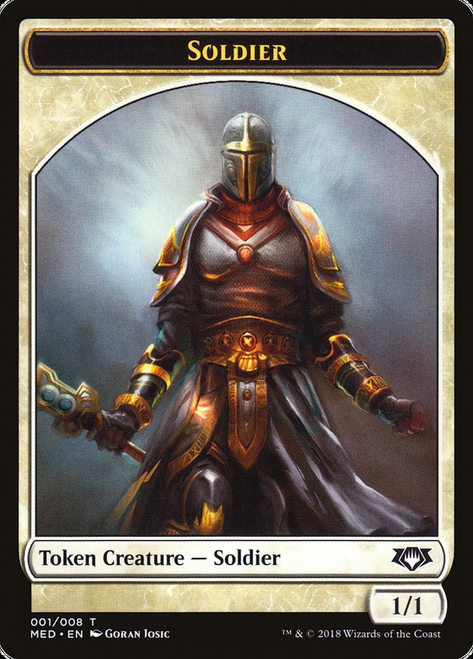 Soldier Token [Mythic Edition Tokens] | Silver Goblin