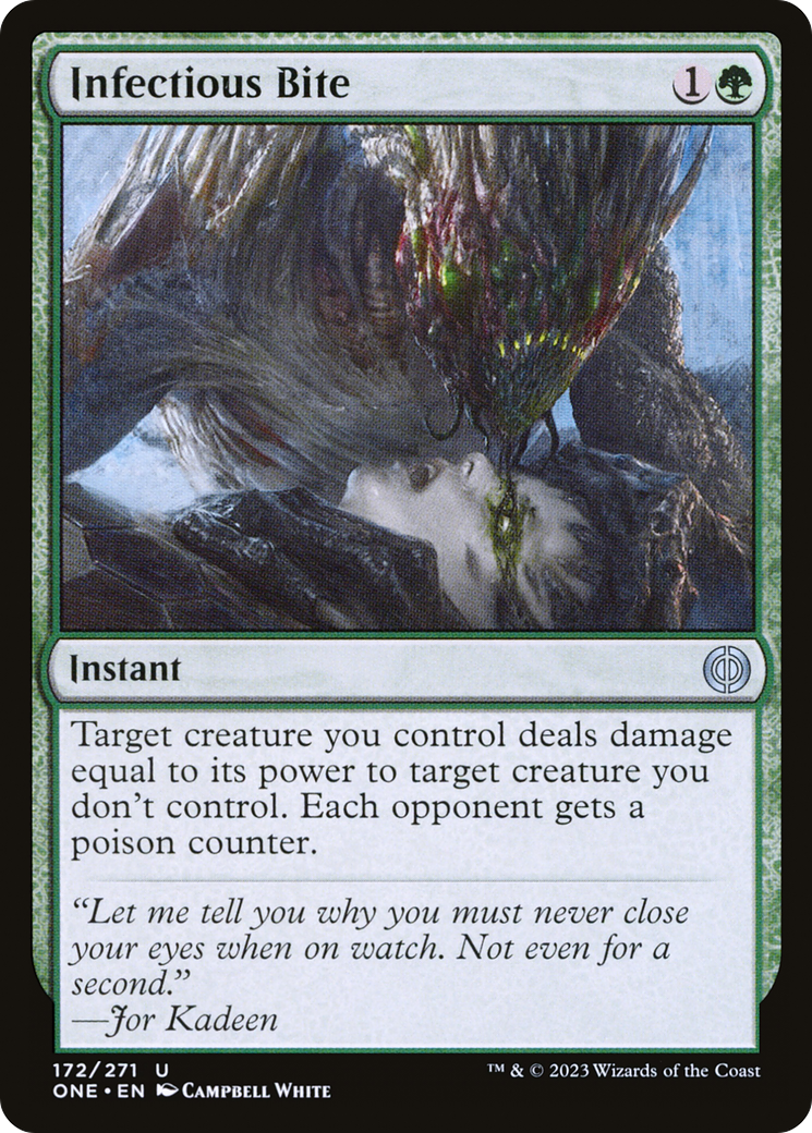Infectious Bite [Phyrexia: All Will Be One] | Silver Goblin