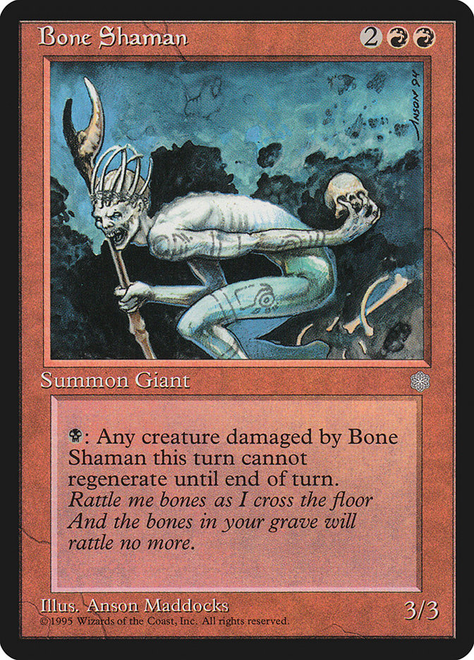 Bone Shaman [Ice Age] | Silver Goblin
