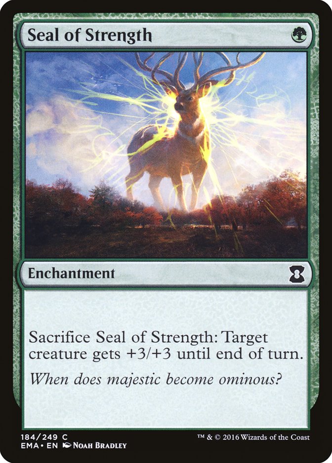 Seal of Strength [Eternal Masters] | Silver Goblin