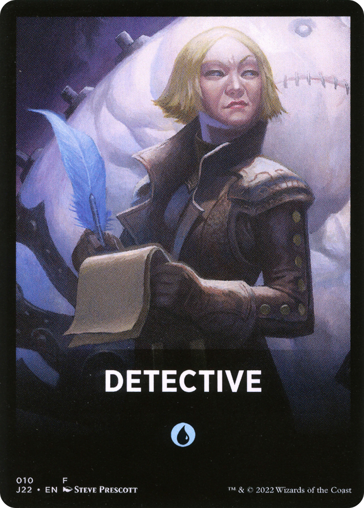 Detective Theme Card [Jumpstart 2022 Front Cards] | Silver Goblin