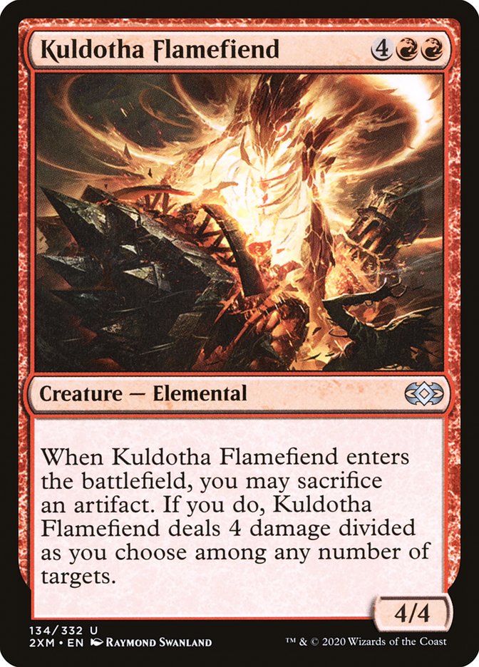 Kuldotha Flamefiend [Double Masters] | Silver Goblin