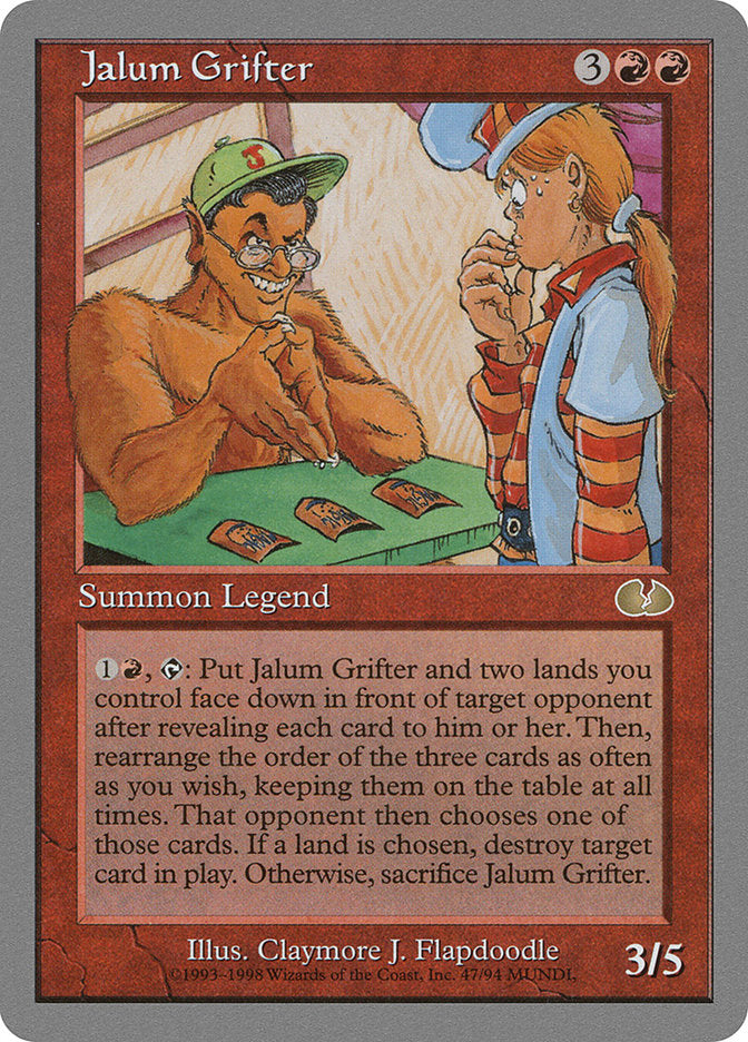 Jalum Grifter [Unglued] | Silver Goblin