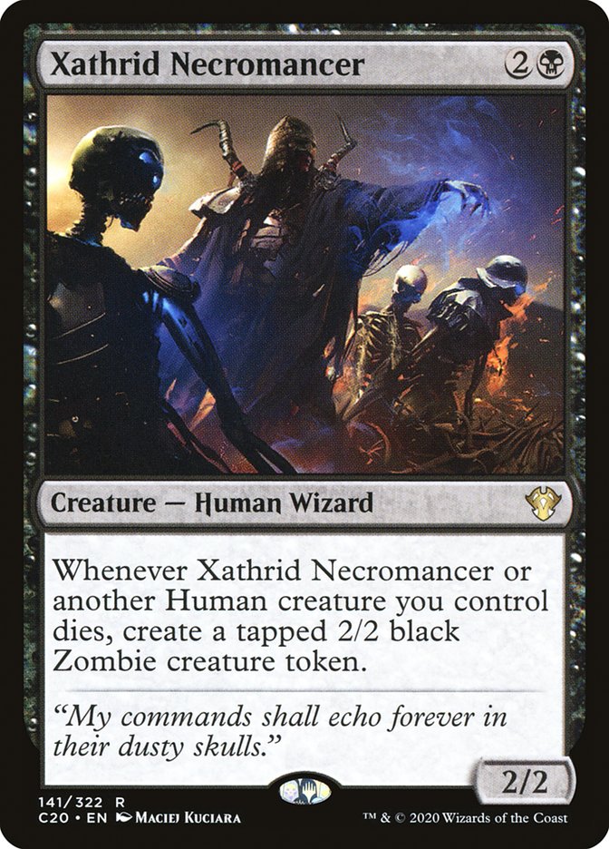 Xathrid Necromancer [Commander 2020] | Silver Goblin