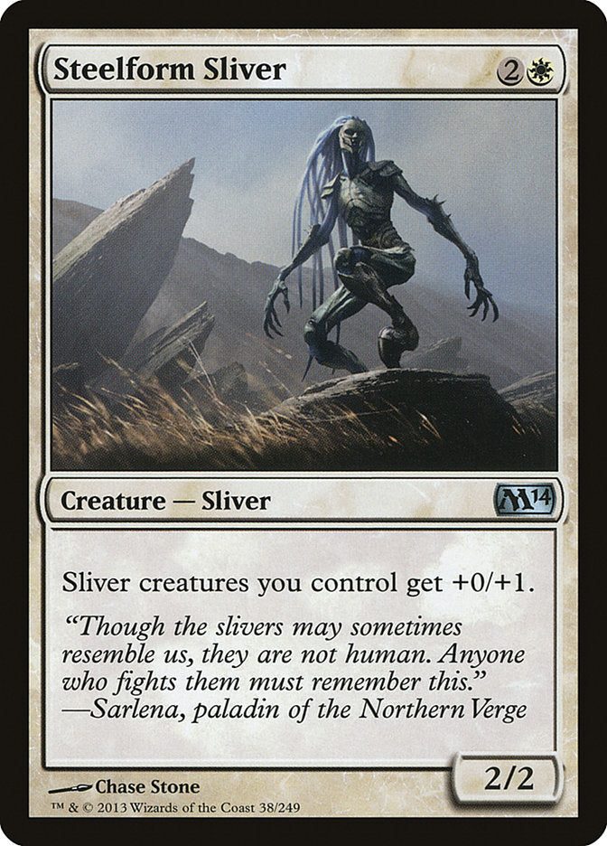 Steelform Sliver [Magic 2014] | Silver Goblin