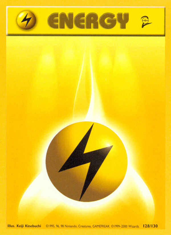 Lightning Energy (128/130) [Base Set 2] | Silver Goblin
