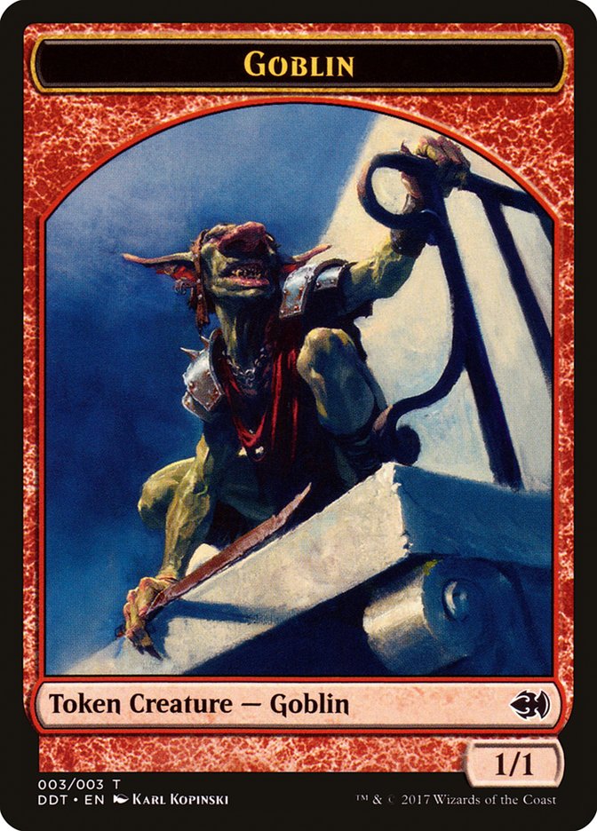 Goblin Token [Duel Decks: Merfolk vs. Goblins Tokens] | Silver Goblin