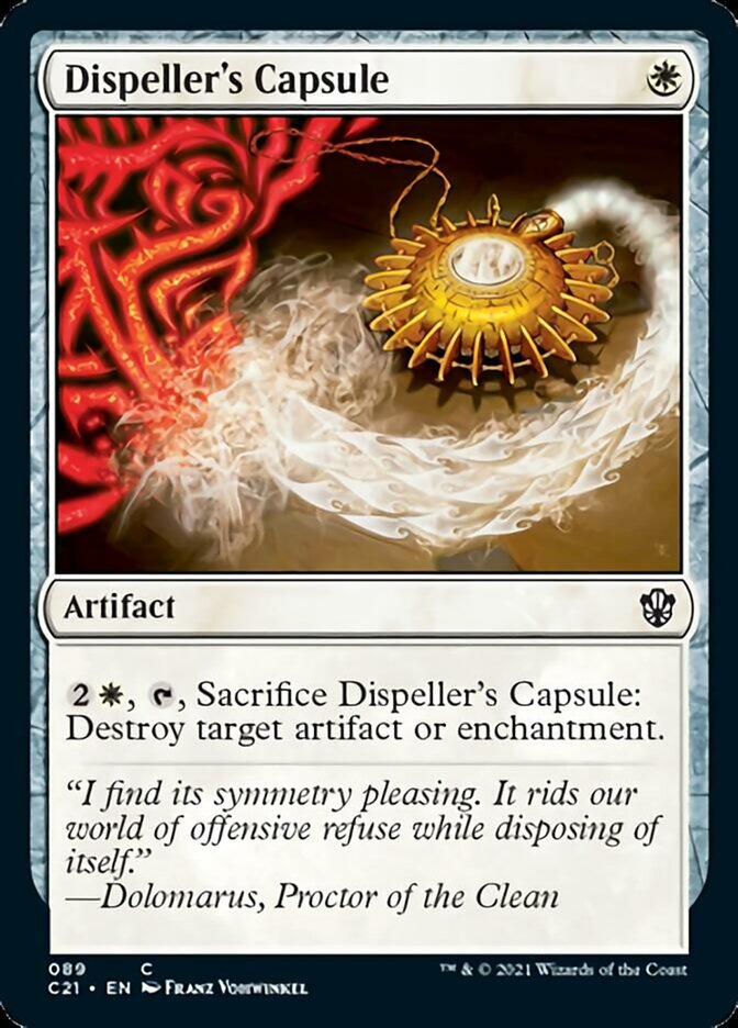 Dispeller's Capsule [Commander 2021] | Silver Goblin