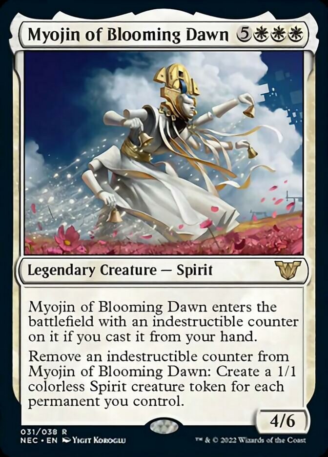 Myojin of Blooming Dawn [Kamigawa: Neon Dynasty Commander] | Silver Goblin
