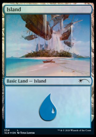 Island (Pirates) (554) [Secret Lair Drop Promos] | Silver Goblin