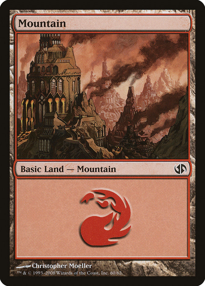 Mountain (60) [Duel Decks: Jace vs. Chandra] | Silver Goblin