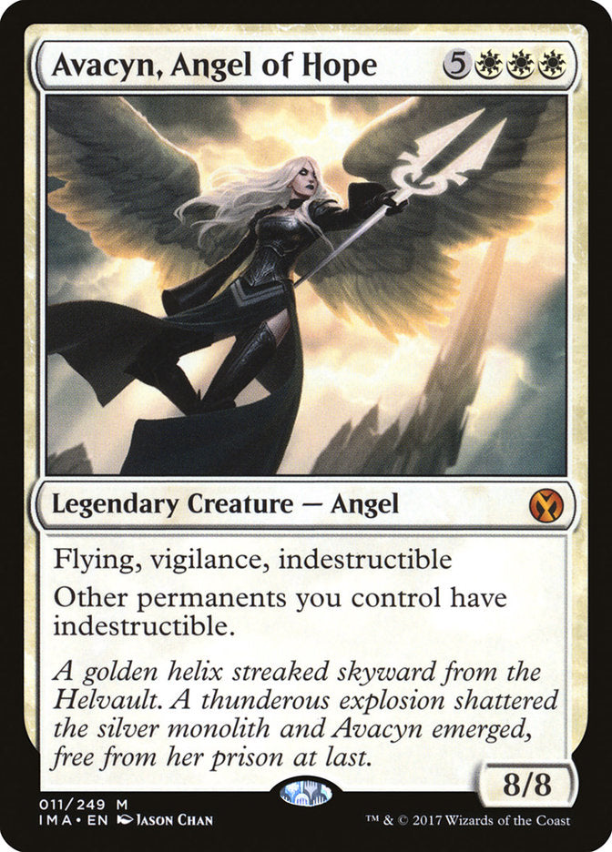 Avacyn, Angel of Hope [Iconic Masters] | Silver Goblin