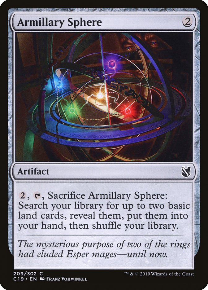 Armillary Sphere [Commander 2019] | Silver Goblin