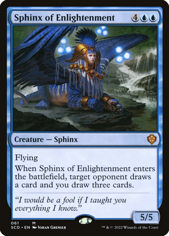 Sphinx of Enlightenment [Starter Commander Decks] | Silver Goblin