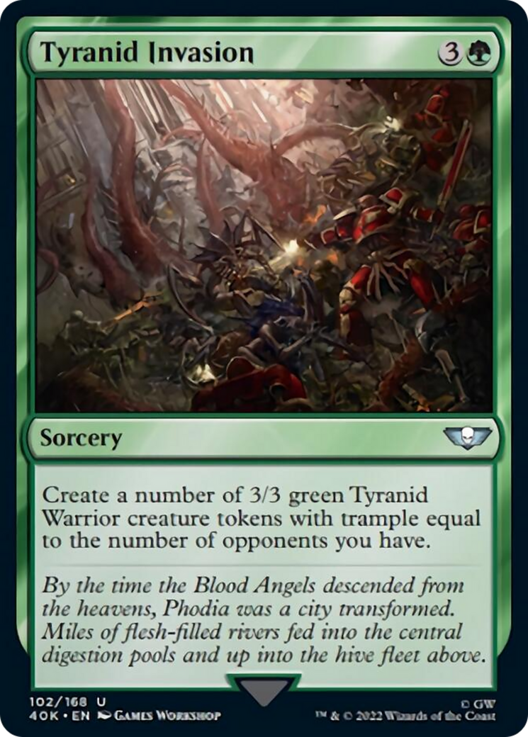 Tyranid Invasion (Surge Foil) [Warhammer 40,000] | Silver Goblin
