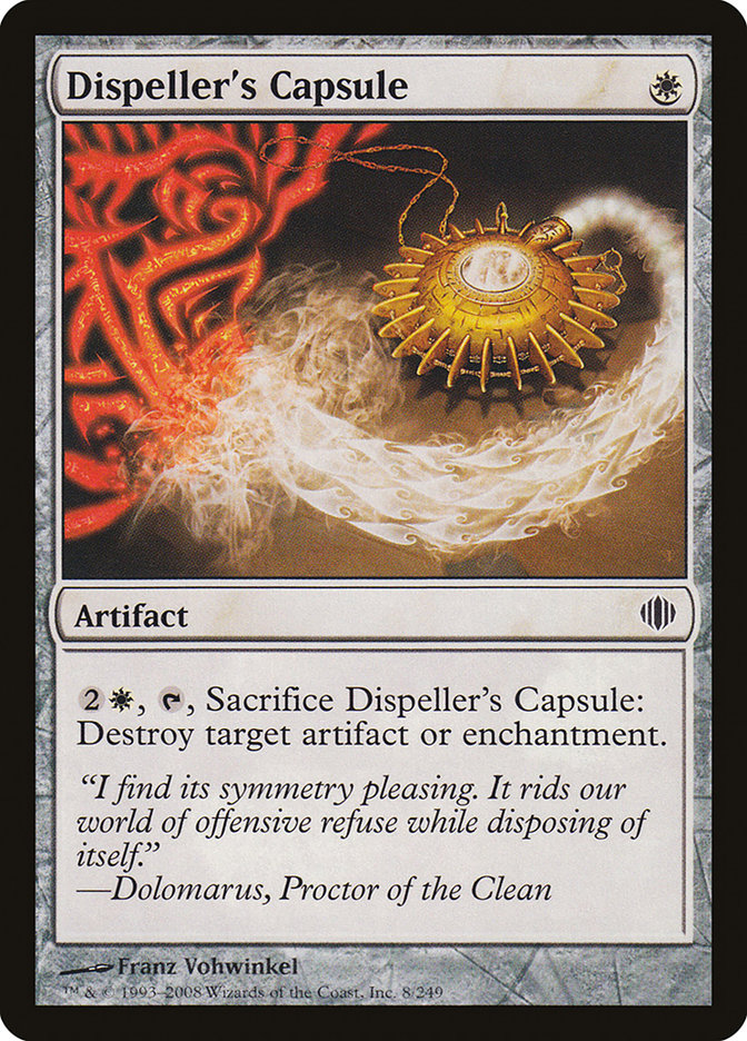 Dispeller's Capsule [Shards of Alara] | Silver Goblin
