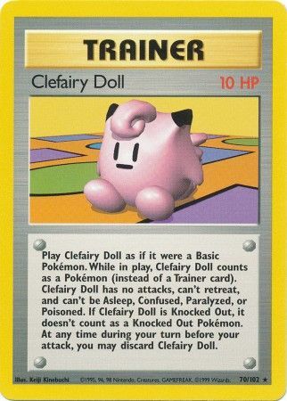 Clefairy Doll (70/102) [Base Set Unlimited] | Silver Goblin