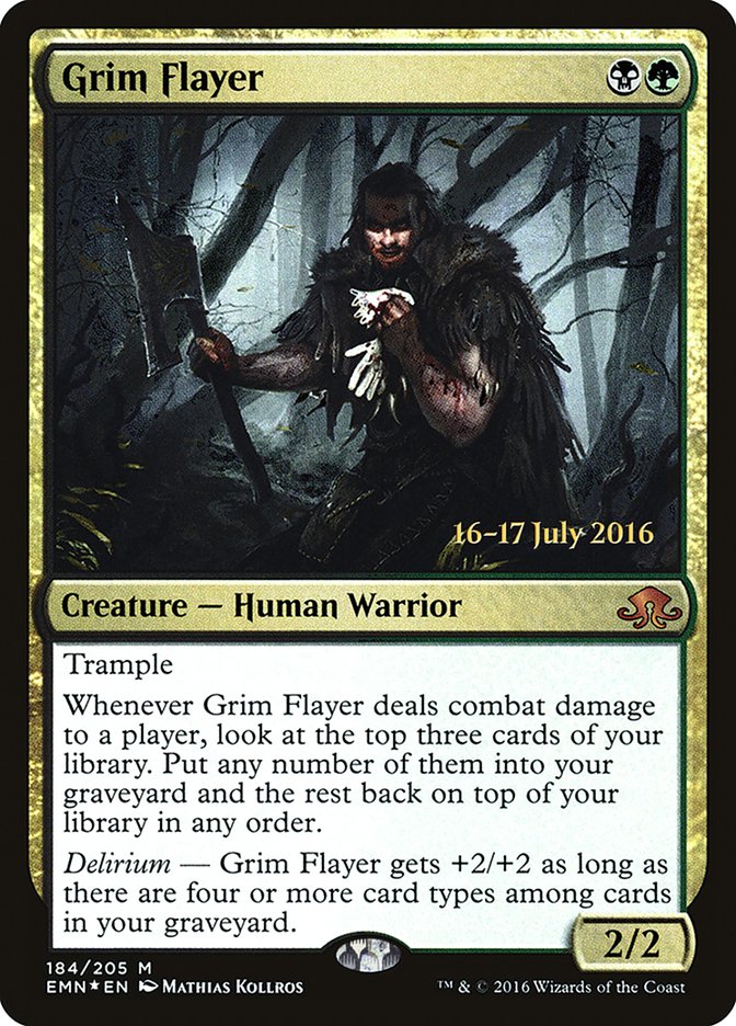 Grim Flayer [Eldritch Moon Prerelease Promos] | Silver Goblin