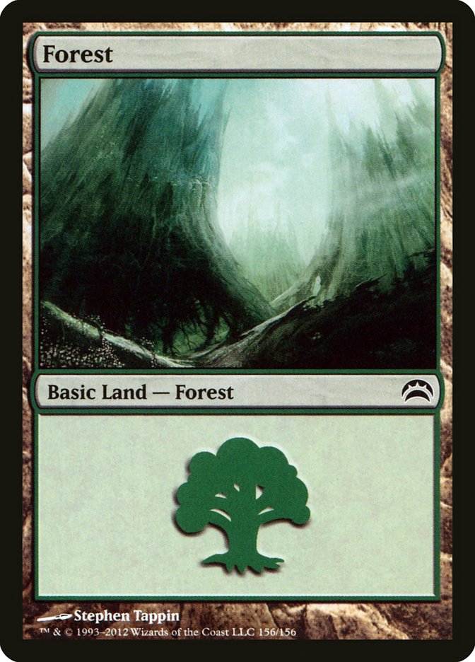 Forest (156) [Planechase 2012] | Silver Goblin