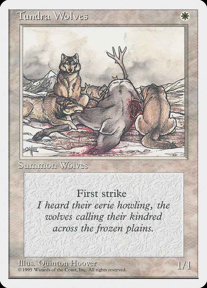 Tundra Wolves [Fourth Edition] | Silver Goblin