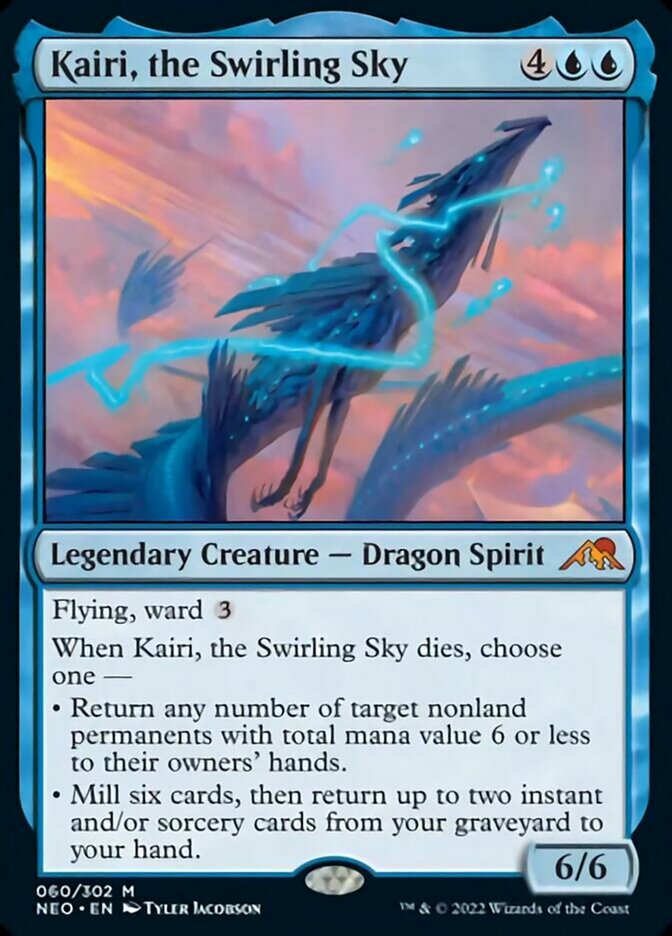 Kairi, the Swirling Sky [Kamigawa: Neon Dynasty] | Silver Goblin