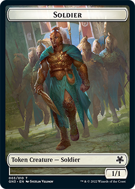 Soldier // Drake Double-Sided Token [Game Night: Free-for-All Tokens] | Silver Goblin