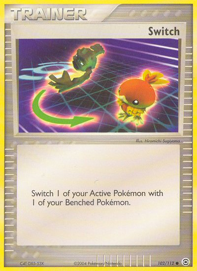Switch (102/112) [EX: FireRed & LeafGreen] | Silver Goblin