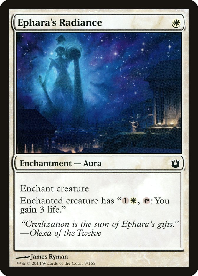 Ephara's Radiance [Born of the Gods] | Silver Goblin