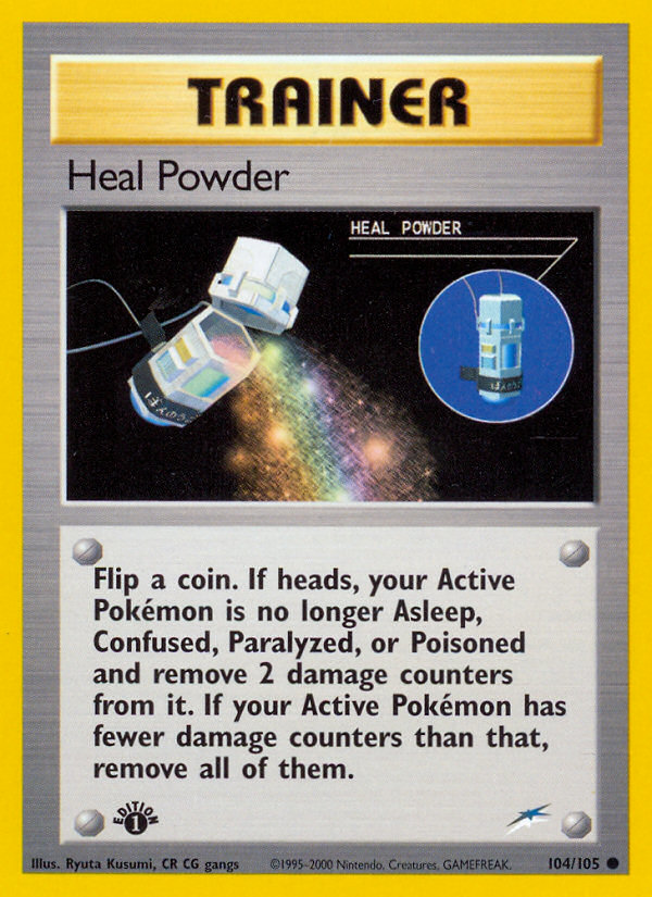 Heal Powder (104/105) [Neo Destiny 1st Edition] | Silver Goblin