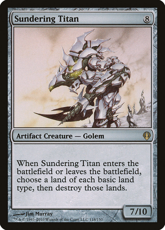 Sundering Titan [Archenemy] | Silver Goblin