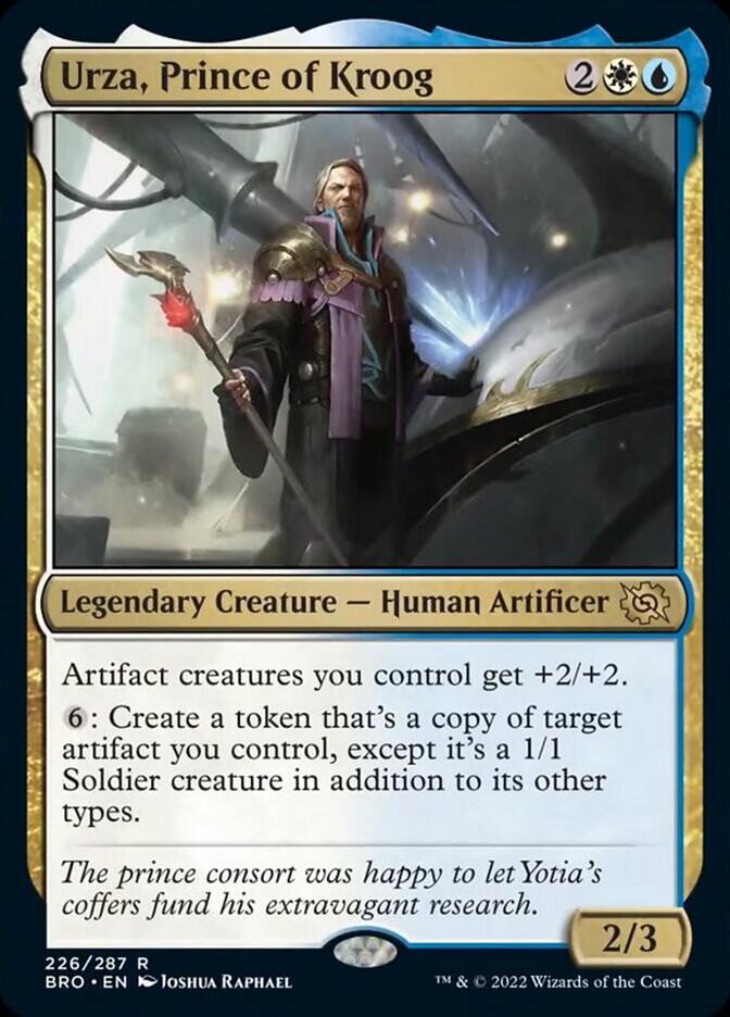 Urza, Prince of Kroog [The Brothers' War] | Silver Goblin