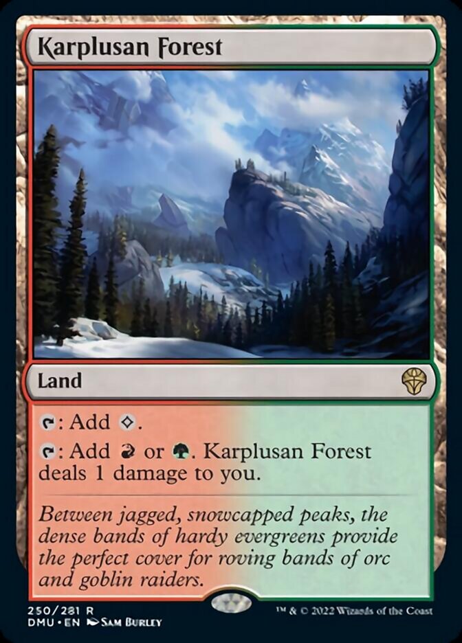 Karplusan Forest [Dominaria United] | Silver Goblin