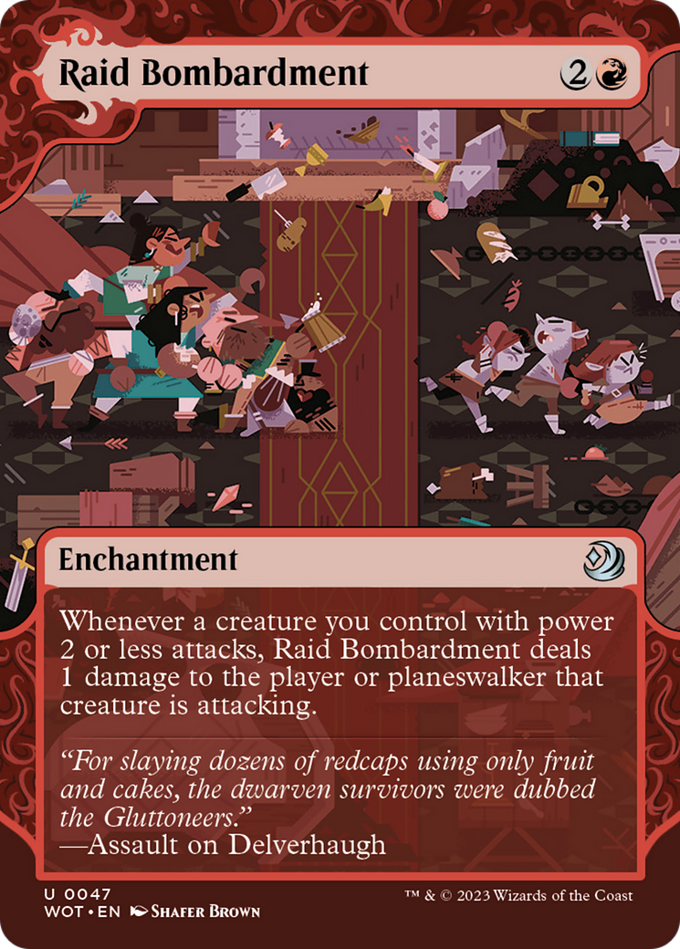 Raid Bombardment [Wilds of Eldraine: Enchanting Tales] | Silver Goblin